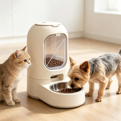 Smart Timed Automatic Feeder for Small Dogs & Cats