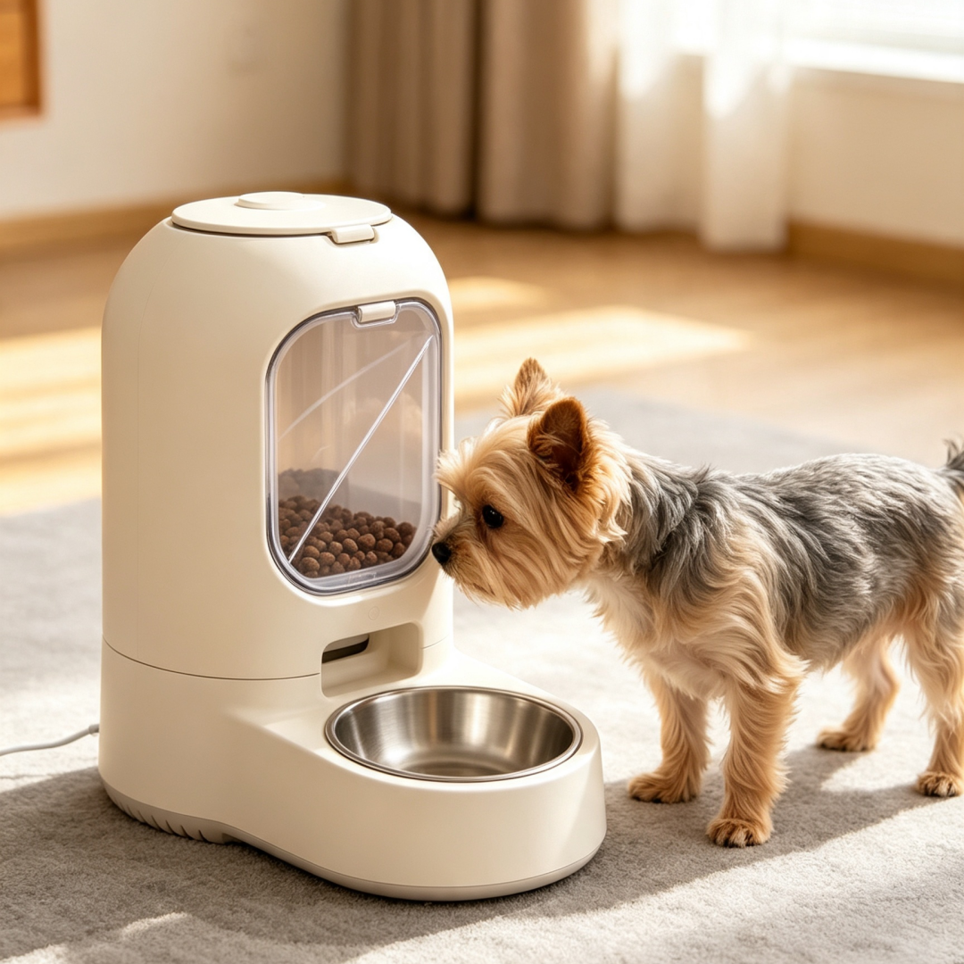 Smart Timed Automatic Feeder for Small Dogs & Cats