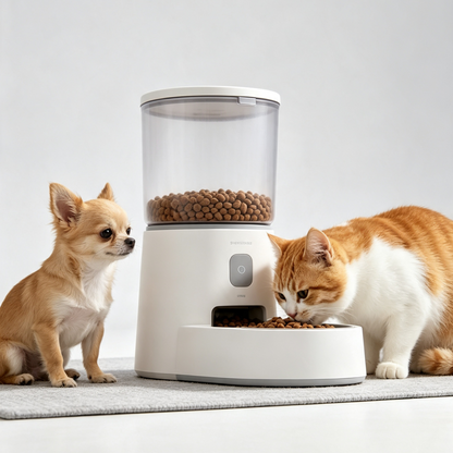 Smart Automatic Pet Feeder | Keep Pets Fed On Schedule While You’re Away
