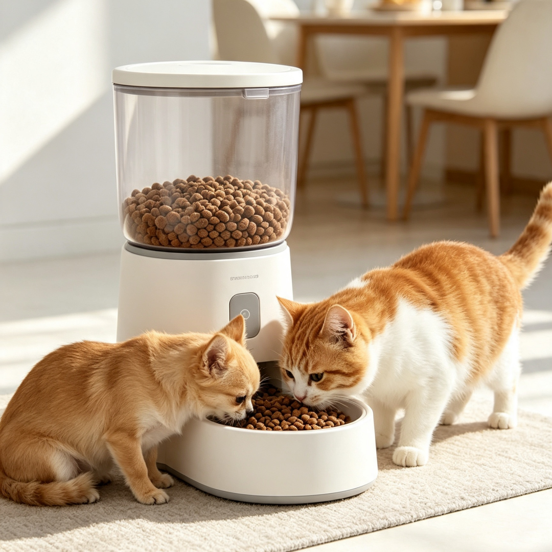 Smart Automatic Pet Feeder | Keep Pets Fed On Schedule While You’re Away