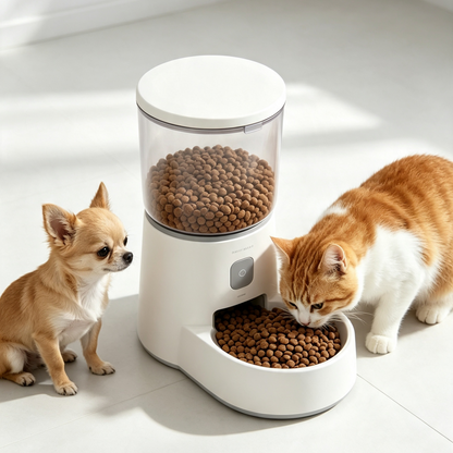 Smart Automatic Pet Feeder | Keep Pets Fed On Schedule While You’re Away