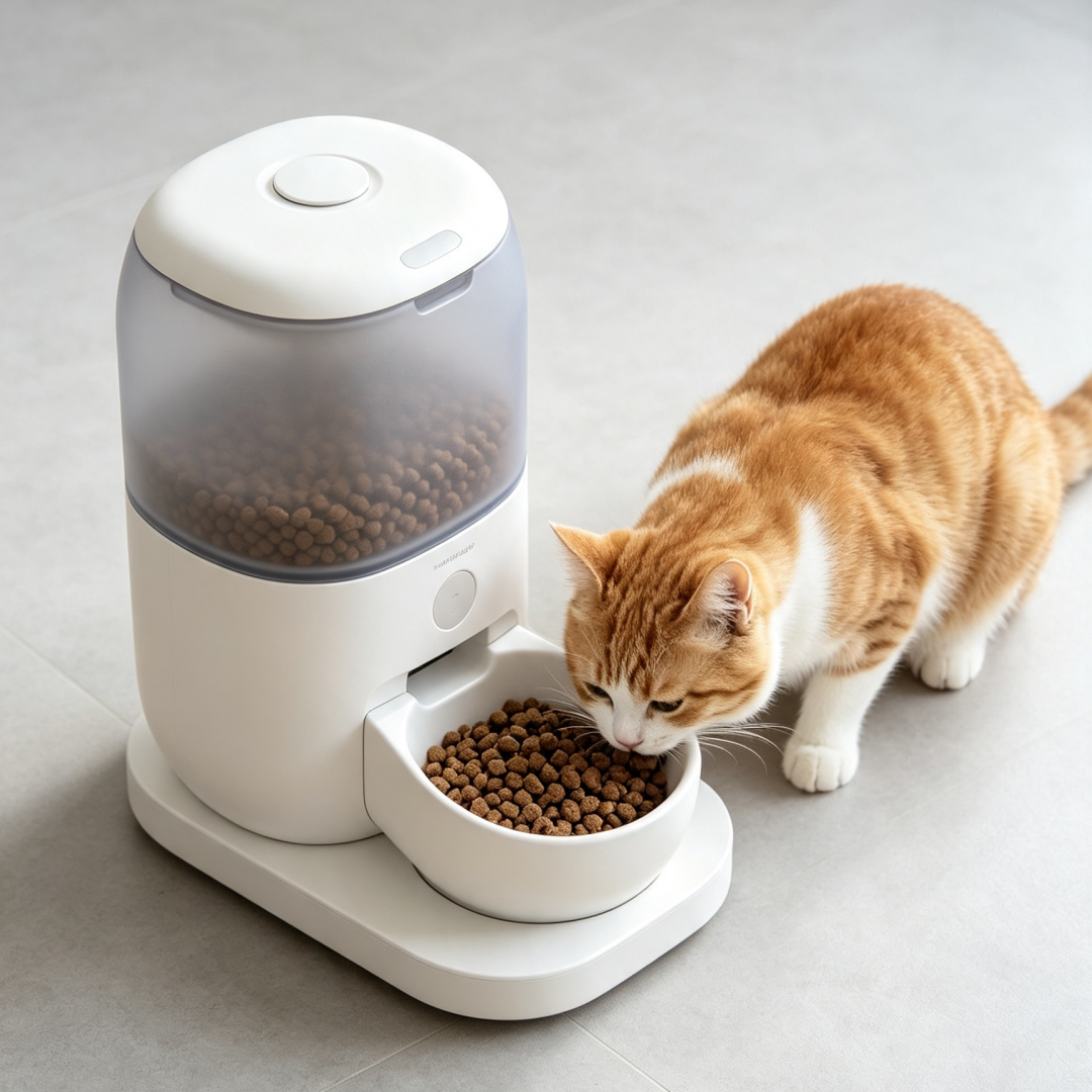 Sealed Automatic Pet Feeder | Ideal for Multi-Cat & Multi-Pet Households
