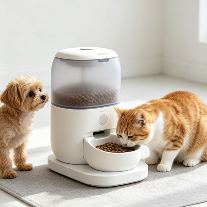 Sealed Automatic Pet Feeder | Ideal for Multi-Cat & Multi-Pet Households