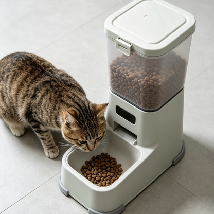 Smart Automatic Cat Feeder | Reliable Timed Feeding for Multi-Cat Families