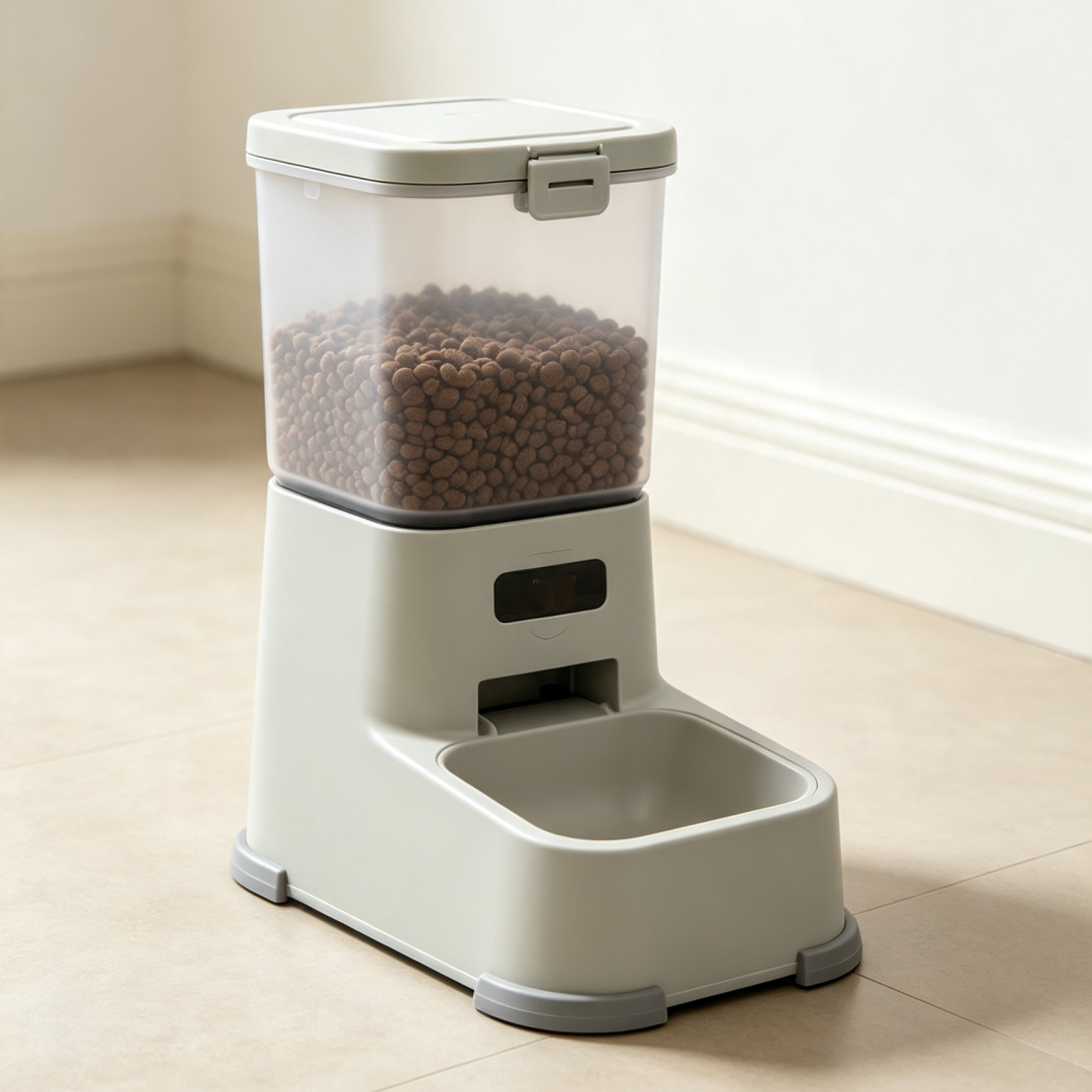 Smart Automatic Cat Feeder | Reliable Timed Feeding for Multi-Cat Families