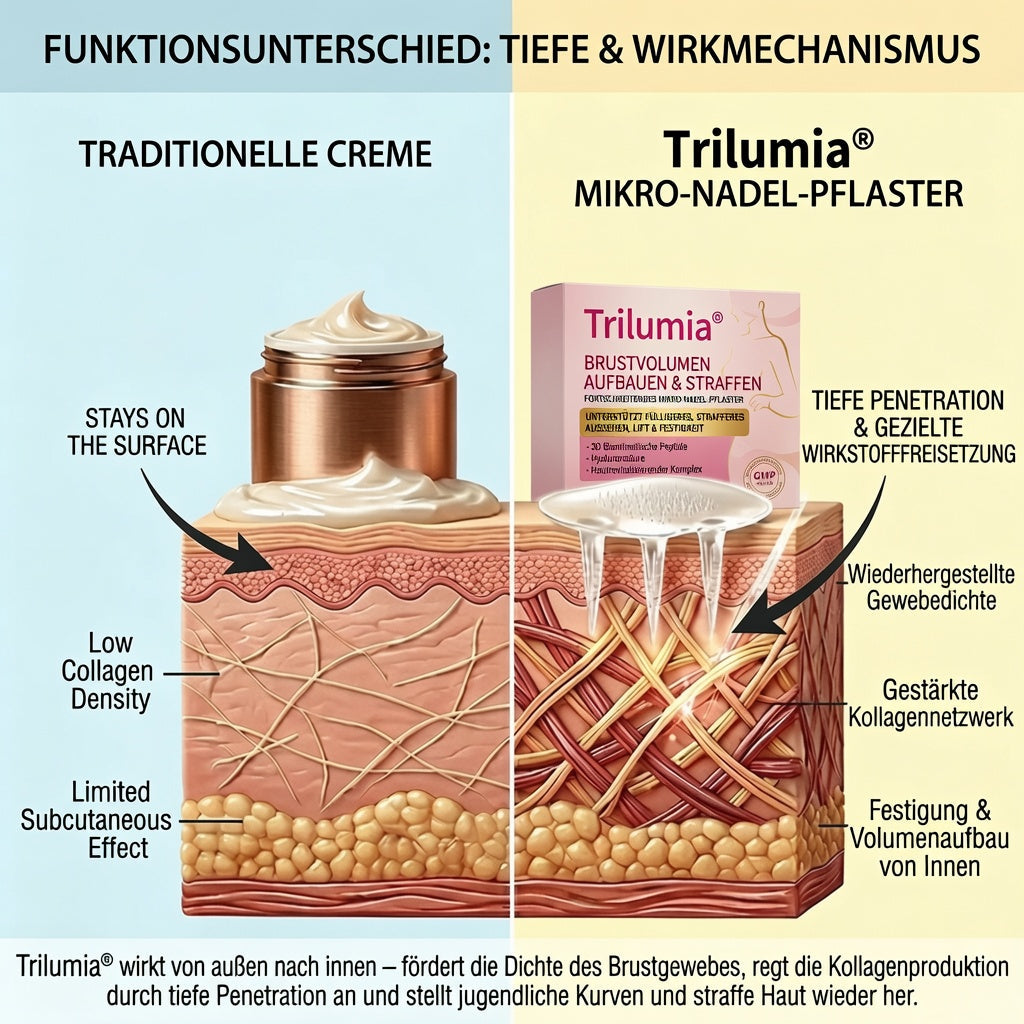 Trilumia® ✨Advanced Nano-Microneedle-Patch für mehr Brustvolumen & Straffung 🐏🐏