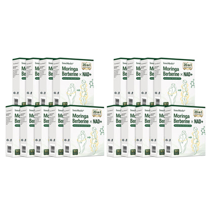 InnoMedix® Moringa · Berberine × NAD+ 20-IN-1 Advanced Nano Microneedle Patch🏆